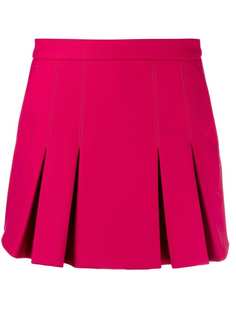RED Valentino креповые шорты со складками