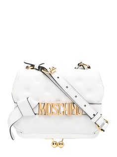 Moschino сумка на плечо Pillow с металлическим логотипом
