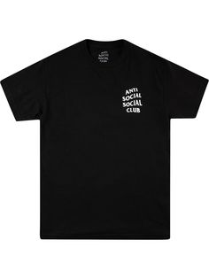 Anti Social Social Club футболка Kkoch с принтом