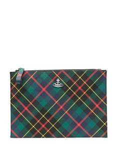 Vivienne Westwood клатч Hunting Derby с логотипом