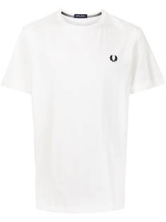 FRED PERRY футболка Laurel Wreath с вышивкой