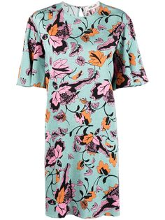 DVF Diane von Furstenberg платье Arlene Cady с цветочным принтом