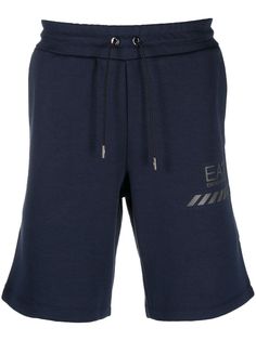 Ea7 Emporio Armani спортивные шорты с логотипом
