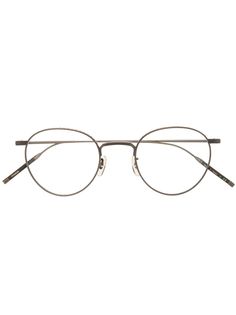 Oliver Peoples очки в круглой оправе