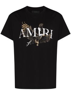 AMIRI футболка с принтом Eagle и логотипом