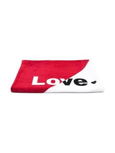 Simonetta полотенце с принтом Love