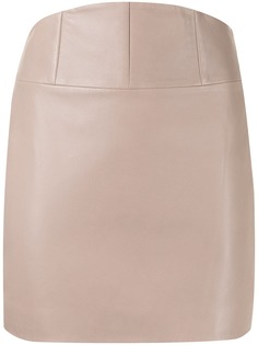 Michelle Mason мини-юбка со вставкой-корсетом