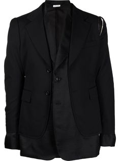Comme Des Garçons Homme Plus многослойный пиджак