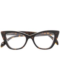Alexander McQueen Eyewear солнцезащитные очки в оправе кошачий глаз