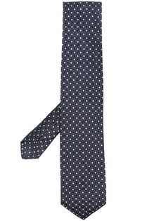 Corneliani галстук с геометричным узором