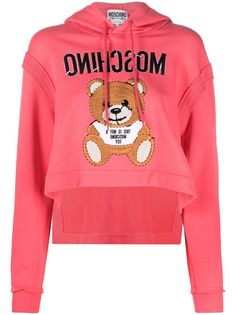 Moschino худи Teddy Bear с логотипом