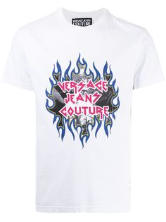 Versace Jeans Couture футболка с логотипом