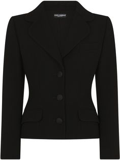 Dolce & Gabbana креповый жакет Dolce