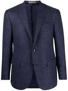 Corneliani однобортный пиджак с заостренными лацканами