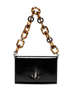 Jimmy Choo лакированный клатч Varenne