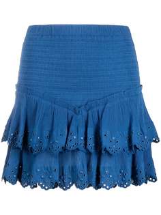 Isabel Marant мини-юбка с люверсами