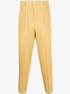 Homme Plissé Issey Miyake брюки Rock с плиссировкой