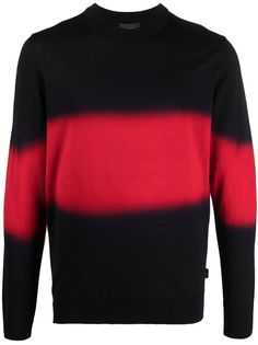 Emporio Armani джемпер с контрастными полосками