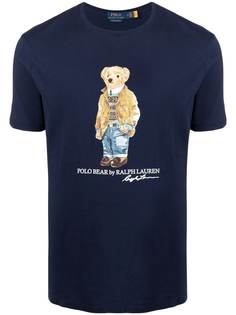 Polo Ralph Lauren футболка с принтом Polo Bear