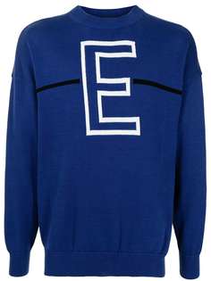 Emporio Armani джемпер с монограммой