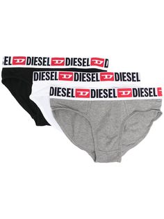 Diesel комплект из трех трусов-брифов