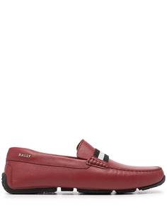 Bally лоферы с квадратным носком
