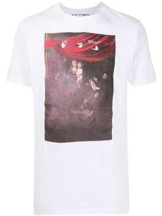 Off-White футболка с принтом Caravaggio и логотипом Arrows