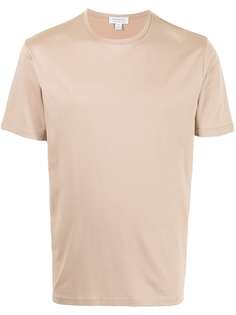 Sunspel футболка с круглым вырезом и короткими рукавами