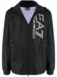 Ea7 Emporio Armani легкая куртка с логотипом