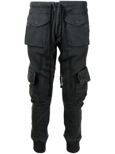 Greg Lauren узкие брюки карго
