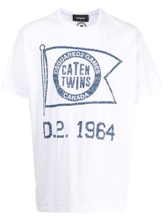Dsquared2 футболка с принтом Caten Twins