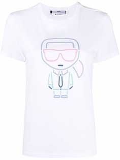 Karl Lagerfeld футболка Karl Ikonik Outline
