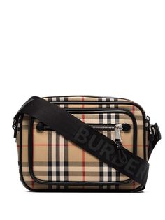 Burberry сумка через плечо Paddy в клетку