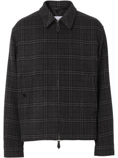 Burberry куртка Harrington в клетку