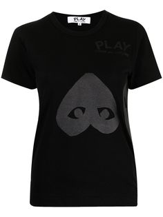 Comme Des Garçons Play футболка с принтом