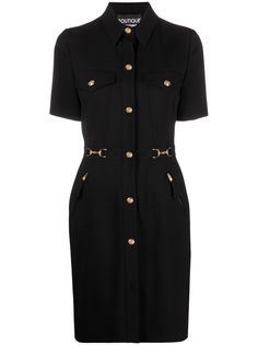 Boutique Moschino платье-рубашка с короткими рукавами