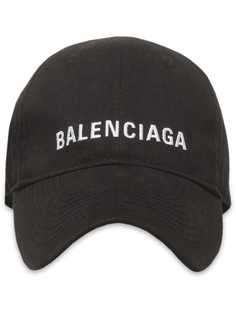 Balenciaga бейсболка с вышитым логотипом