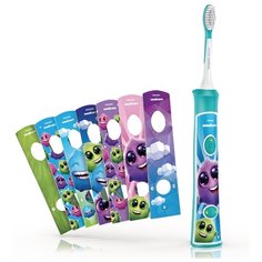 Звуковая зубная щетка Philips Sonicare For Kids HX6392/02, aqua