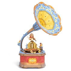 Сборная модель Rolife Музыкальная шкатулка Vintage gramophone AM43