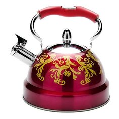 MAYER & BOCH Чайник 27545 2,6 л, красный/золотой