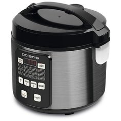 Мультиварка Polaris PMC 0593AD, нержавеющая сталь/черный