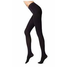 Колготки Conte Elegant Velour Active, 100 den, размер 6, nero (черный)