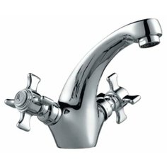 Смеситель для раковины (умывальника) HAIBA HB 1024 двухрычажный хром