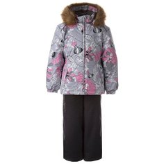 Комплект с полукомбинезоном Huppa Wonder 41950030-040 размер 140, светло-серый