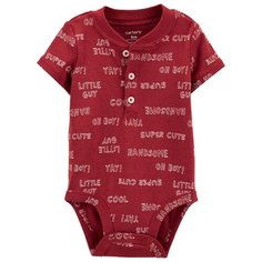 Боди Carters размер 12M, бордовый Carters