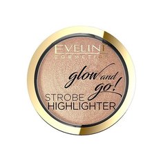 Eveline Cosmetics Запеченный хайлайтер Glow And Go 02-Gentle Gold