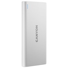 Аккумулятор Canyon CNE-CPB1006 10000 мАч, белый