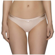 Lauma Трусы Tuxedo classic стринги низкой посадки, размер 36, серебристый пион