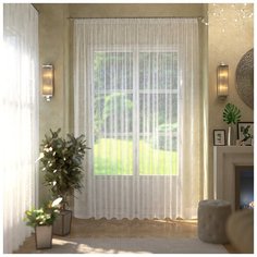 Тюль Лента Р.Т595 на ленте 280 см 1 шт. белый