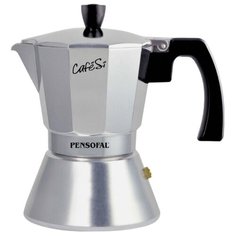 Гейзерная кофеварка Pensofal CafeSi (0.35 л), серебристый